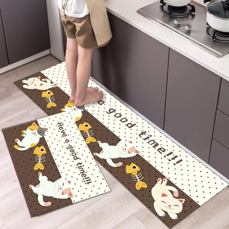 modern kitchen mat home entrance doormat hallway bedroom living room decoration floor carpet balcony bathroom anti slip long rug free global shipping