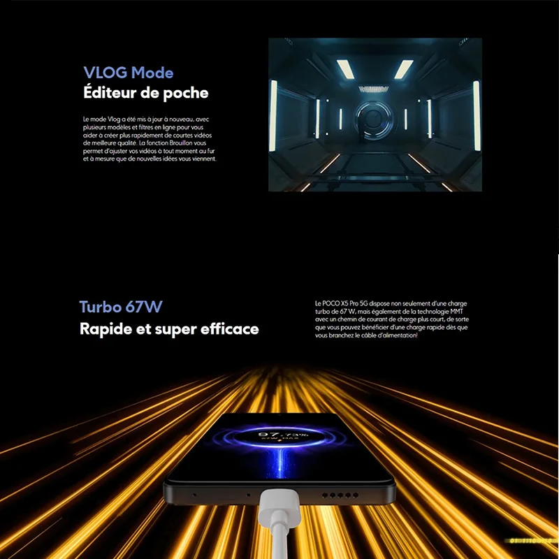 POCO X5 Pro 5G Smartphone, global Version, NFC,128 GB/256 GB, sndragon 778G, tamoed, turbo charge 67W Hz