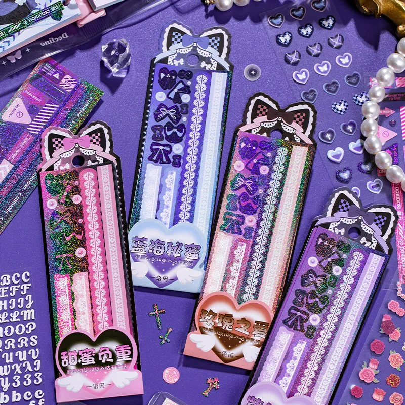 

Наклейки, из бумаги, с милыми фэнтезиями, 8 упаковок/партия