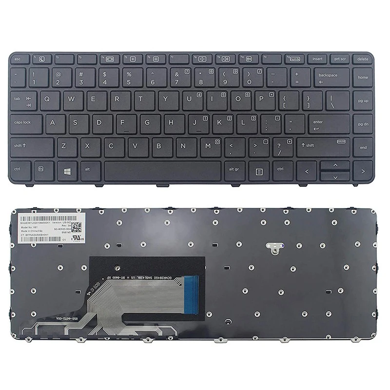 Клавиатура для ноутбука с подсветкой hp Probook 430 G3 440 445