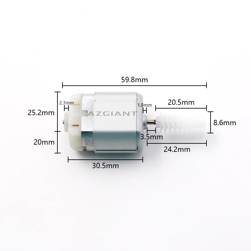Azgiant высококачественный запасной двигатель для модели ELV/ESL, двигатель блокировки руля