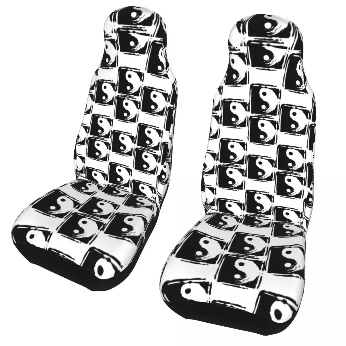 

Tai Chi Yin Yang Universal Car Seat Cover Protector Interior Accessories Women Taoism Taoist Taijiquan Seat Covers Fishing