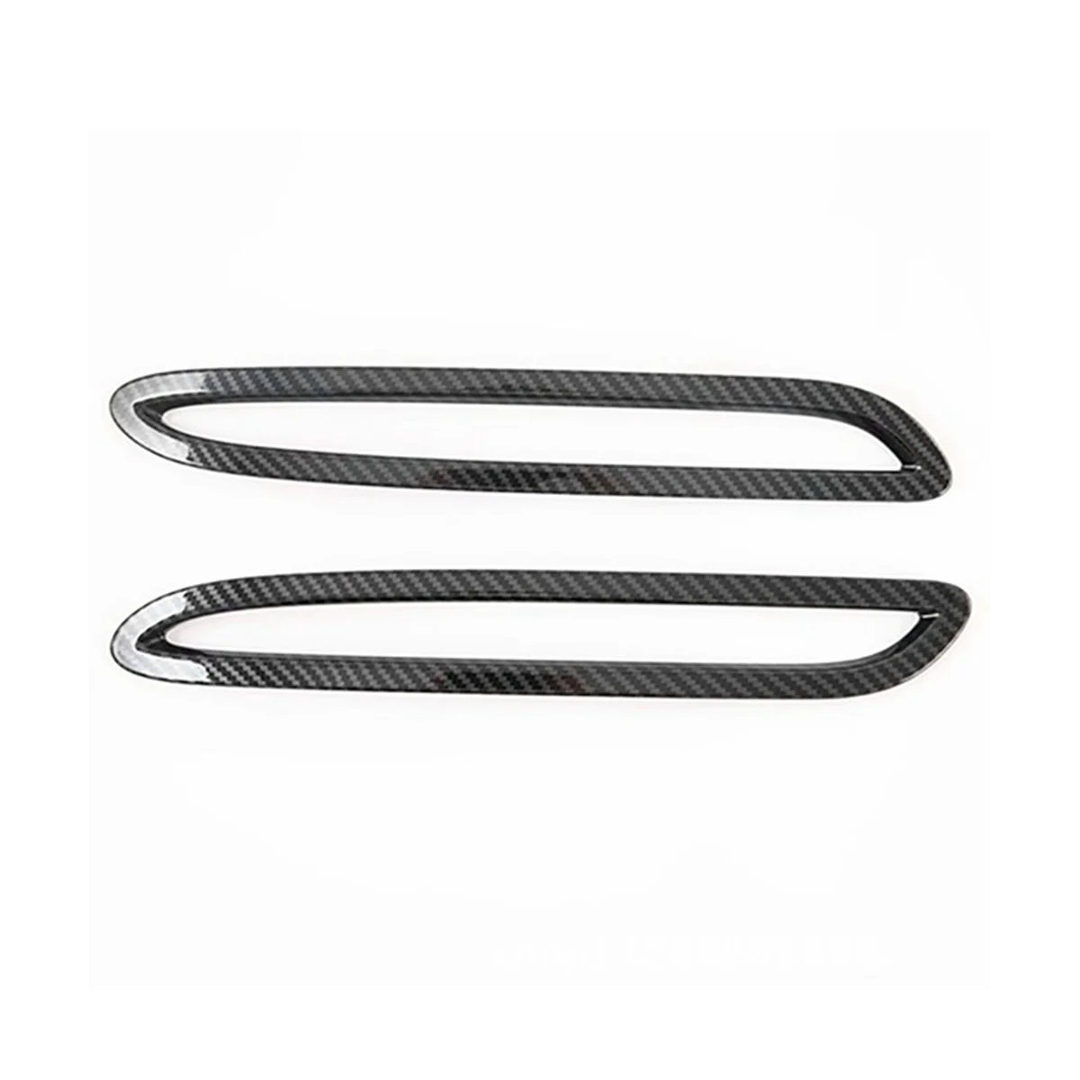 

For Mercedes Benz GLA 2019 2020 Carbon Fiber Rear Fog Light Lamp Foglight Cover Trim Decoration