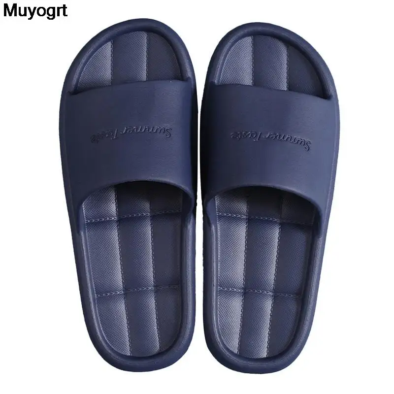 

Шлепанцы домашние для мужчин и женщин, Эва, сандалии на плоской подошве, Нескользящие, дышащие, для ванной комнаты, лето 2020