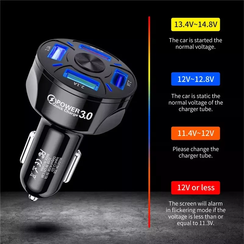 

Mobile Charger USB Charger 11Pro GPS Fast Charging Car-Charger Dual USB Charger Tablet