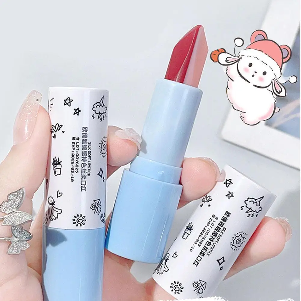 

Lip Gloss Gradient Color Lipstick Waterproof Two Color Lasting Lip Up Balm Long Tool Korean Style Lipstick Make Lipstick T7N5