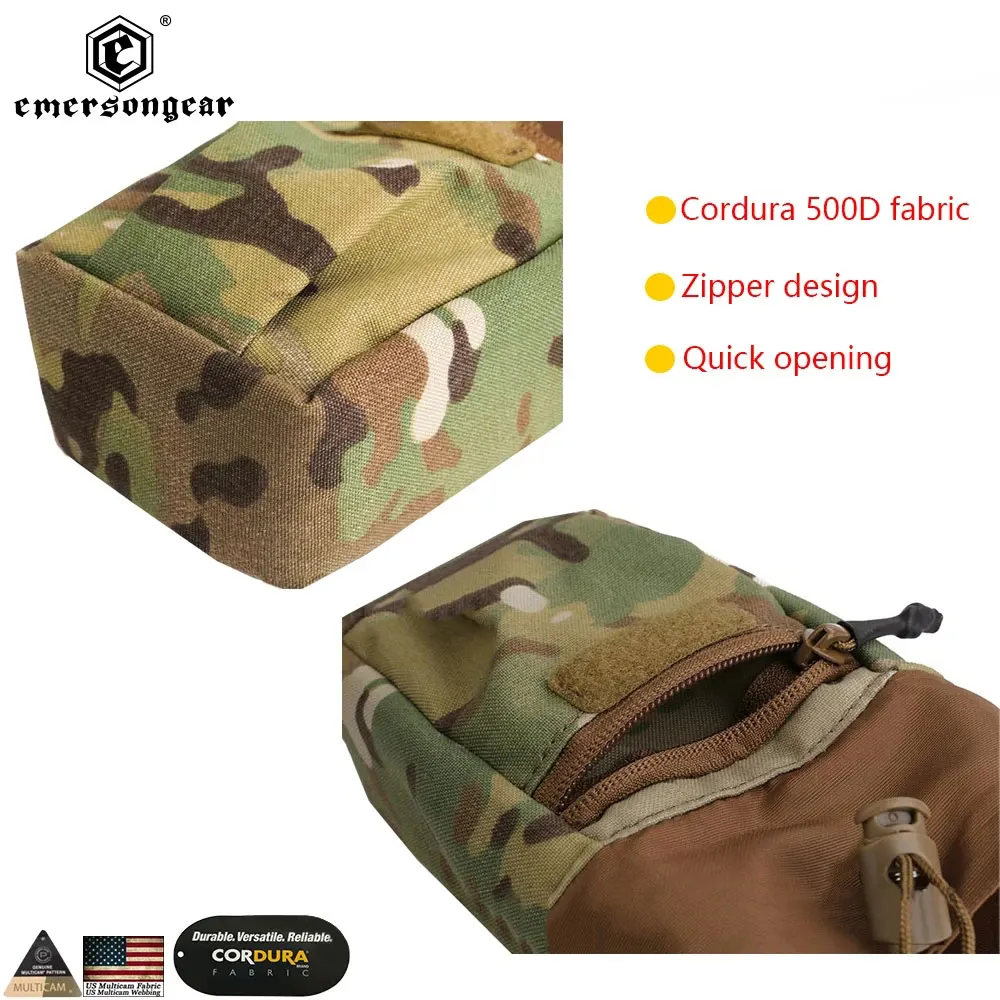 Маленькая вставка-петля Emersongear тактическая охотничья Сумка Molle карманная сумка
