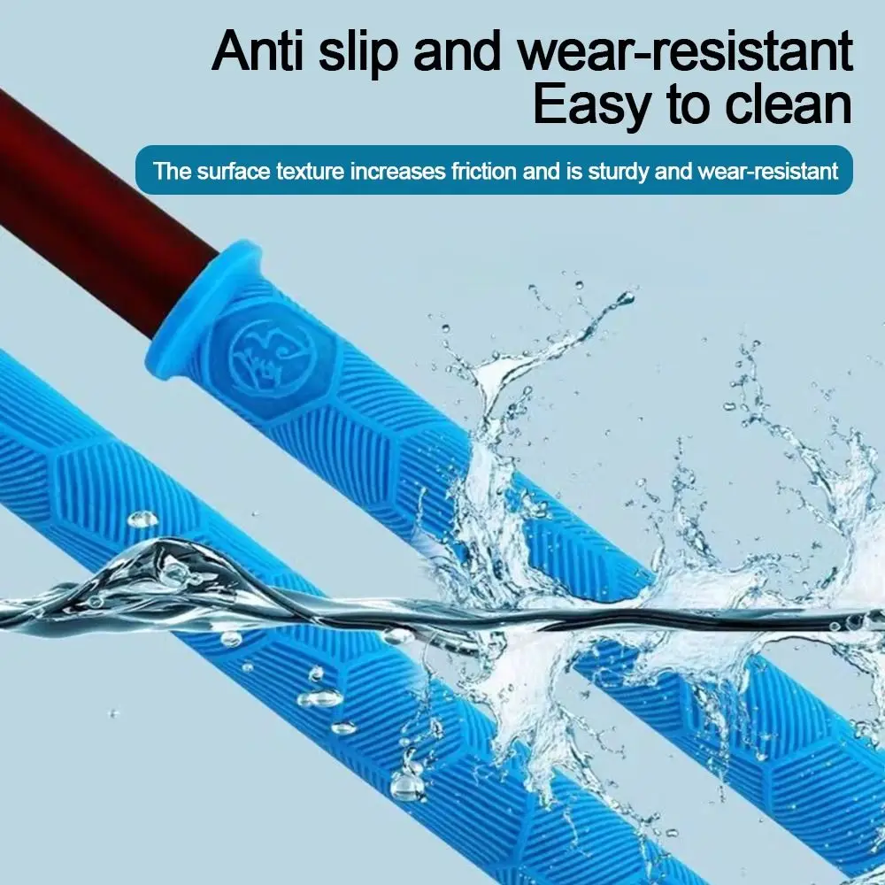 Силиконовая обертка для ручки удочки нескользящая сменная противоскользящая