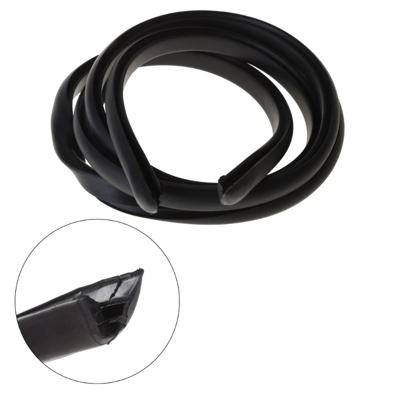 

Car Door B Pillar Trim Edge Moulding Rubber Noise Weatherstrip Seal Strip Black