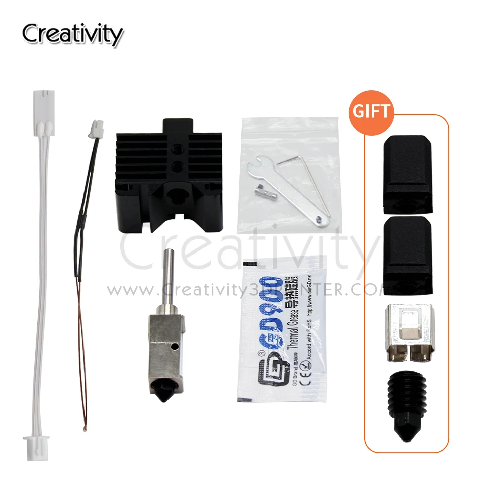 

High Speeding Printing Hotend Kit for Bambu Lab X1&P1P 3D Printer Upgraded Hot End Set for Banbulabs x1 Bamboo Combo Carbon X1