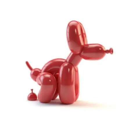 

Your poop Balloon Dog healing system decoration sculpture craft art home decoration Hotel creative crafts art human body gift