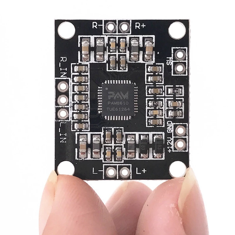 Плата цифрового усилителя звука PAM8610