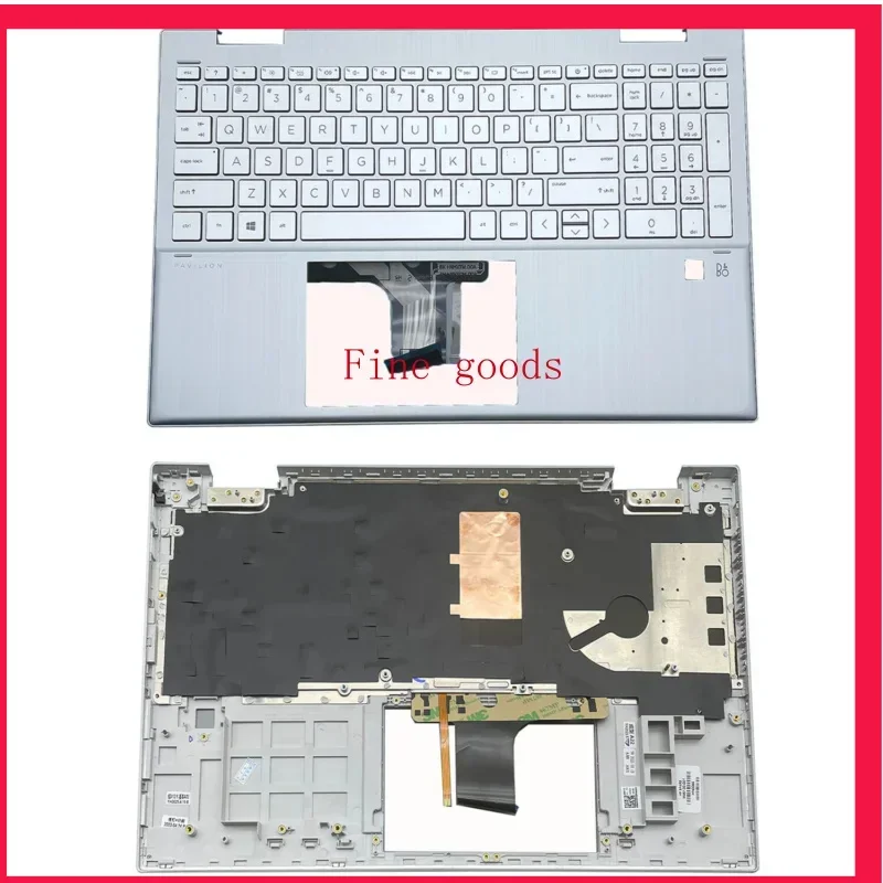 Новинка для HP 15-ER 15-ER0051NR 15-ER0056CL клавиатура с подсветкой и идентификацией по