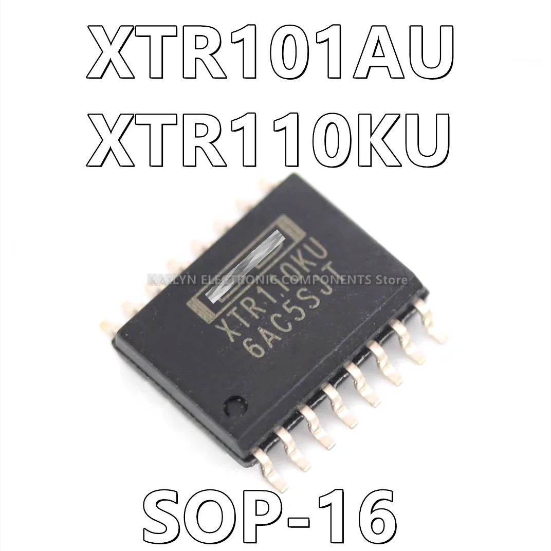 

5Pcs/lot XTR101AU XTR101 XTR110KU XTR110 IC PREC V-I TRANSMITTER IC PREC V-I TRANSMITTER 16-SOIC