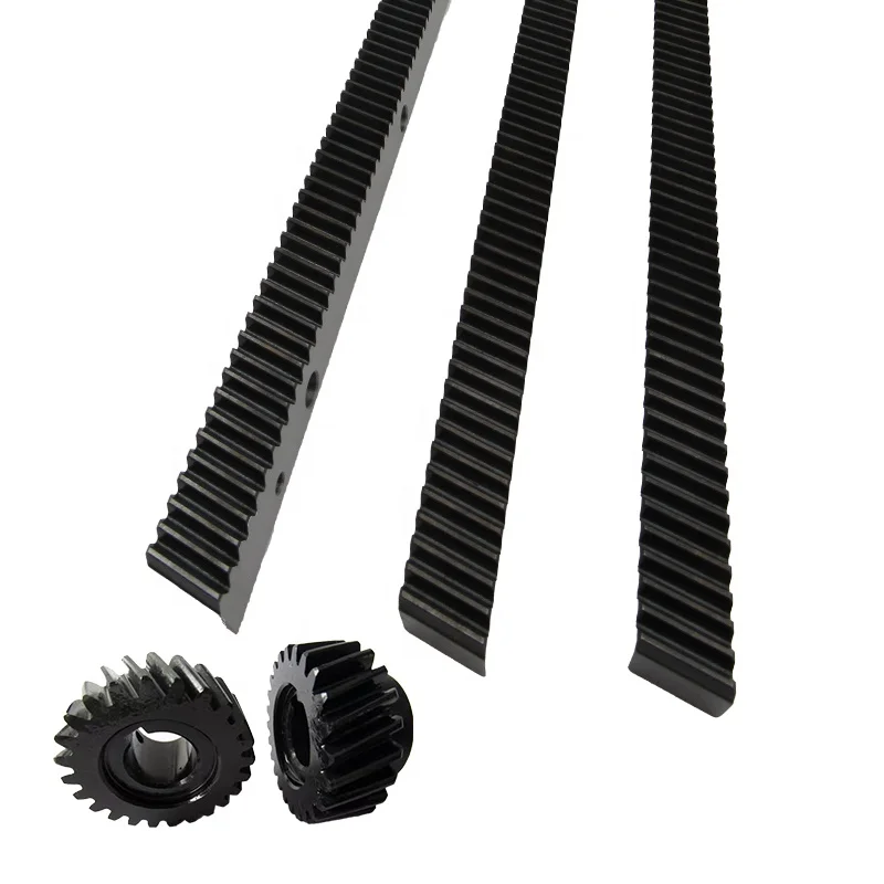 

M2 Rack Gear Pinion 24x24x1000mm Woodworking Machine Helical Rack