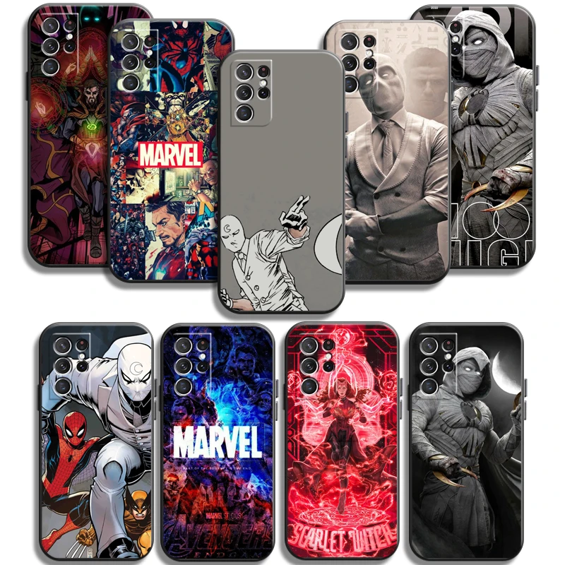 

Marc Spector Phone Cases For Samsung Galaxy S22 Plus S20 S20 FE S20 Lite S20 Ultra S21 S21 FE Ultra Coque Funda Carcasa