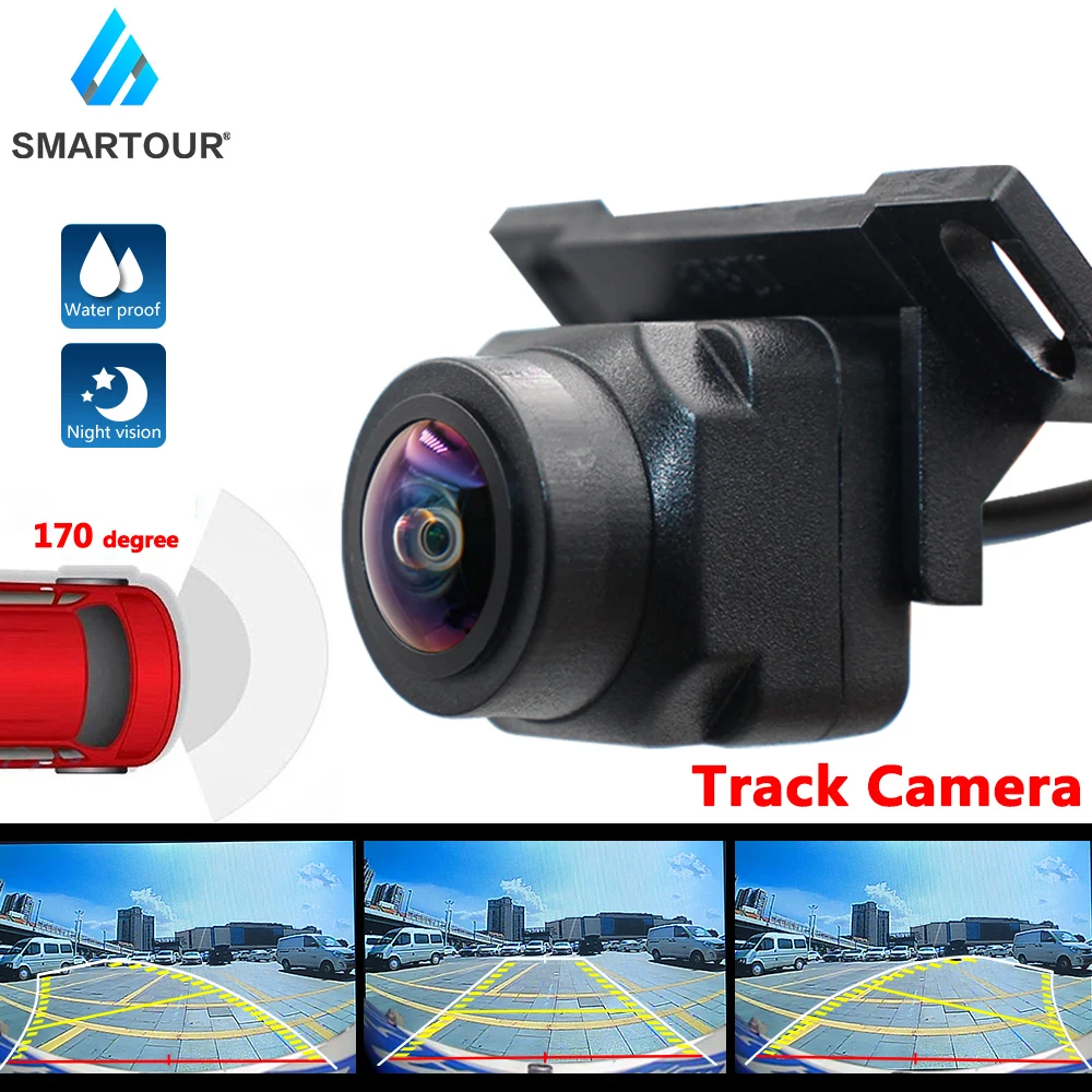 Камера заднего вида Smartour HD 1280*720P с ночным видением объектив рыбий глаз 170 - купить