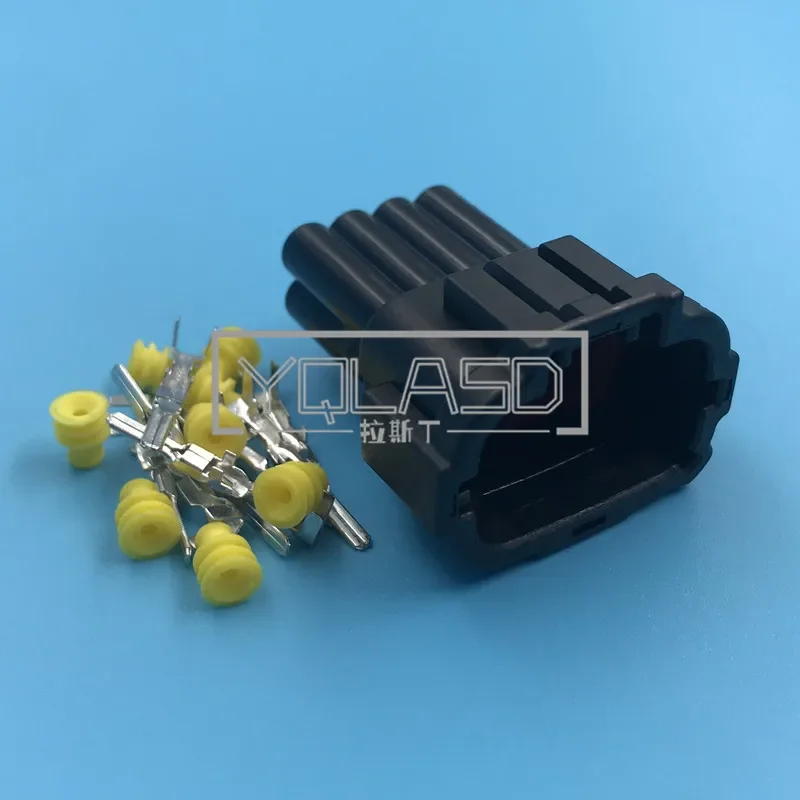 

1 комплект, 8-контактный автоматический разъем жгута проводов, вилка для фар, водонепроницаемая розетка переменного тока в сборе для Nissan Sylphy Teana 6185-1177 6188-0736