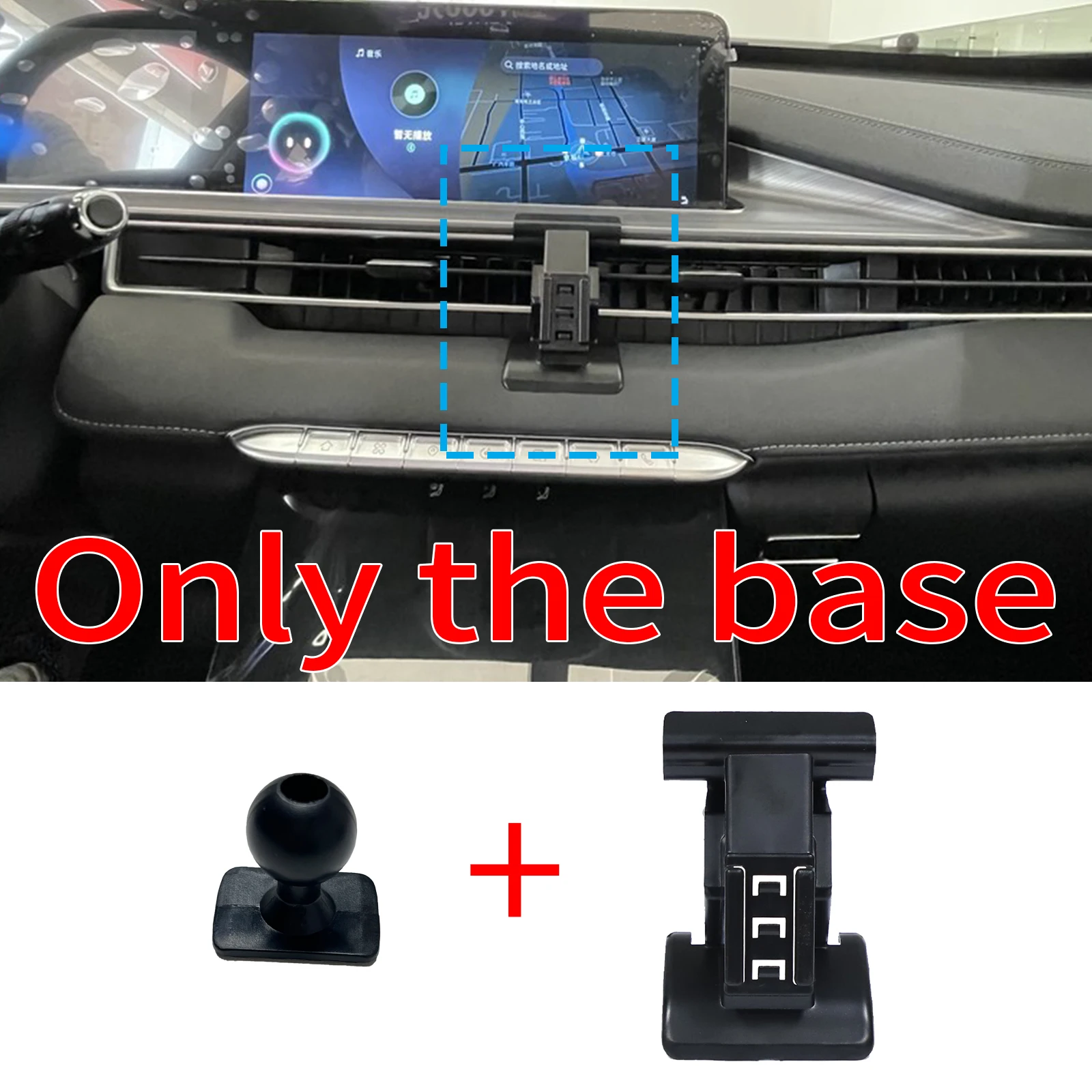 

Автомобильный держатель мобильного телефона для Chery Tiggo 4 Pro 2022 2023 2024 2025 GPS кронштейн навигационная подставка автоаксессуары