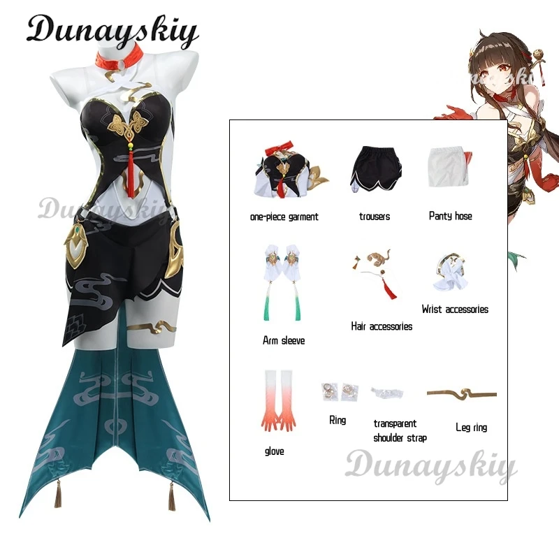 Женский парик для косплея Lingsha костюм-униформа в стиле Хэллоуина хункай звезда