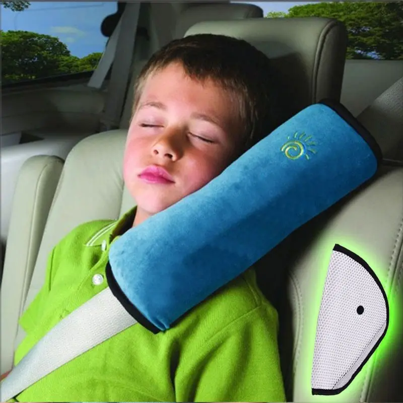 

Baby Pillow Car Seat Belt Seat Sleep Positioner Protective Shoulder Pads Adjustable Car Seat Cushion