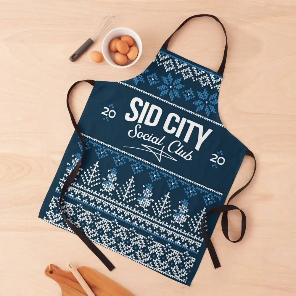 SCSC Holiday Collection 2020 - Зимний фартук Мужская кухня для женщин с карманом кухонный