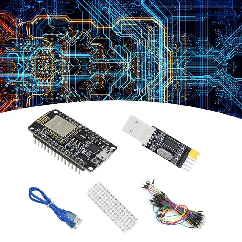 ESP-12E ESP8266 CP2102 V3 Плата разработки WIFI + модуль USB к последовательному порта