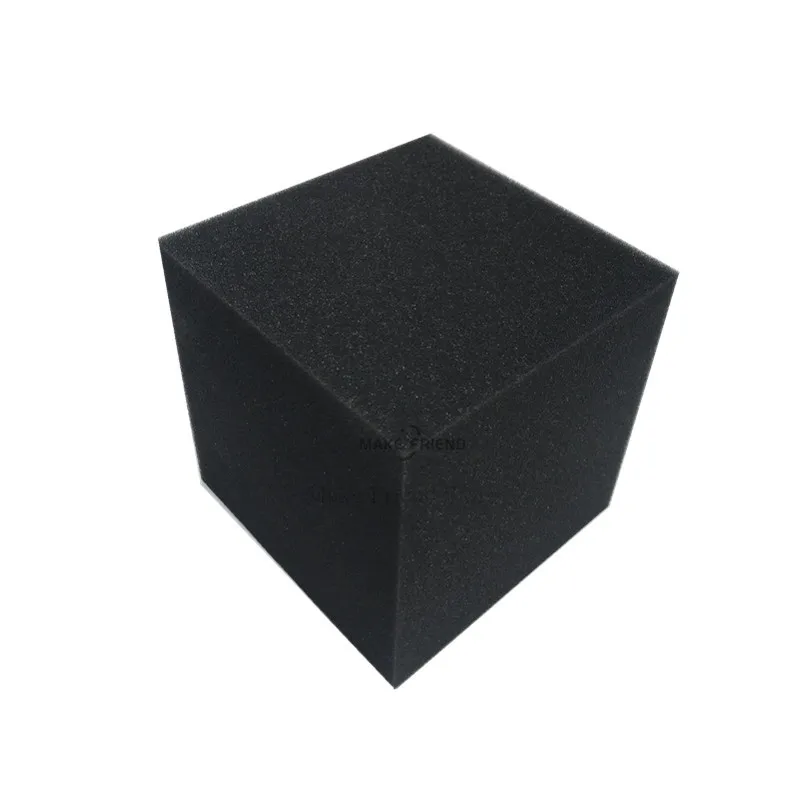 1PC 30x30x30см Кубический Пены Акустической Обработки Заполнить Блок Угол Бас-Ловушка Аксессуар Звук Абсорбционный Губка Огнестойкий