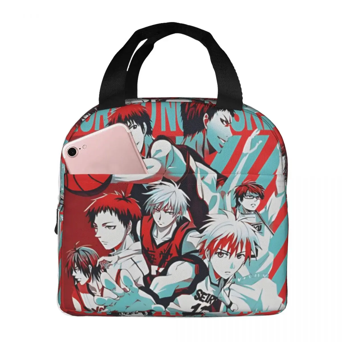 Модный пищевой контейнер Kuroko и баскетбольный герметичный изолированный Haikyuu для