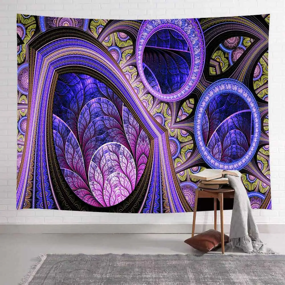 

3d Print Fashion Psychedelic Abstract Tapestry Colorful Art Hippie Aesthetic Wall Hanging for Living Room Bedroom Home Decor