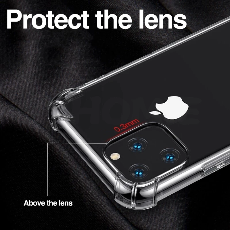 Фото Прозрачный противоударный чехол для телефона iPhone 13 12 11 14 Pro Max XS Max X XR 8 7 6 Plus SE 2020 12 13 14 Pro, силиконовый чехол, задняя крышка №2