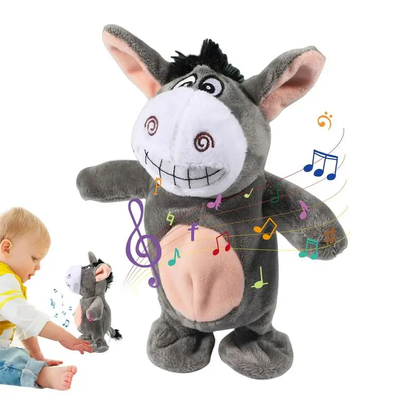 

Игрушка для пения, мягкая игрушка-животное, электрическая Интерактивная анимационная игрушка для развития сенсорного обучения для детей