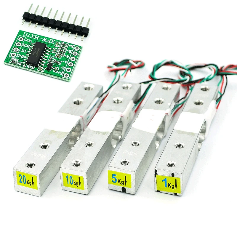 Датчик веса HX711 AD электронный датчик из алюминиевого сплава 1 кг 5 10 20 |