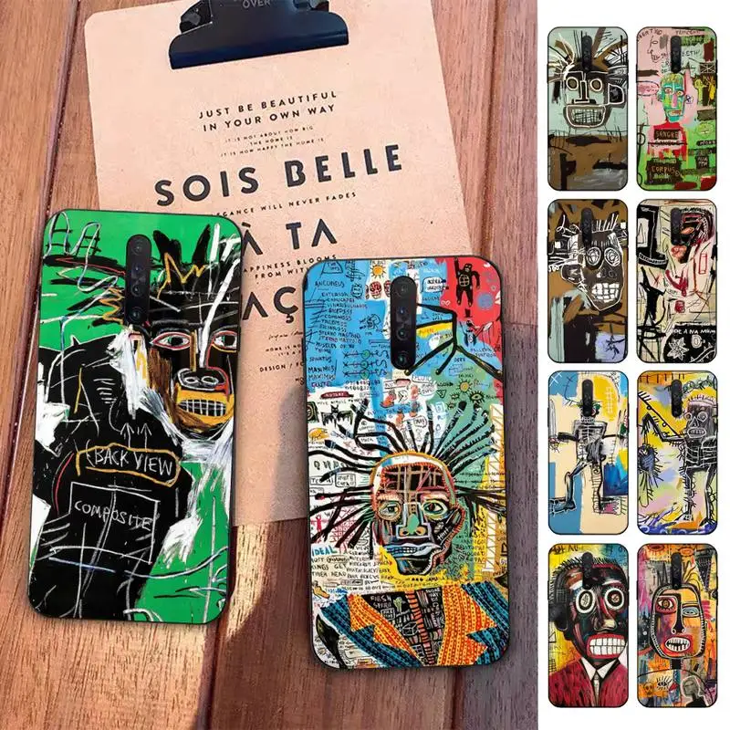 

B-Bas-quiatsS Art Phone Case For Redmi 5 6 7 8 9 10 plus pro 6 7 8 9 A GO K20 K30 K40 pro plus F3 Fundas