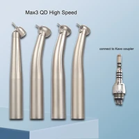 dental optical fiber kavo surgical turbina high speed handpiece with quick coupling max3