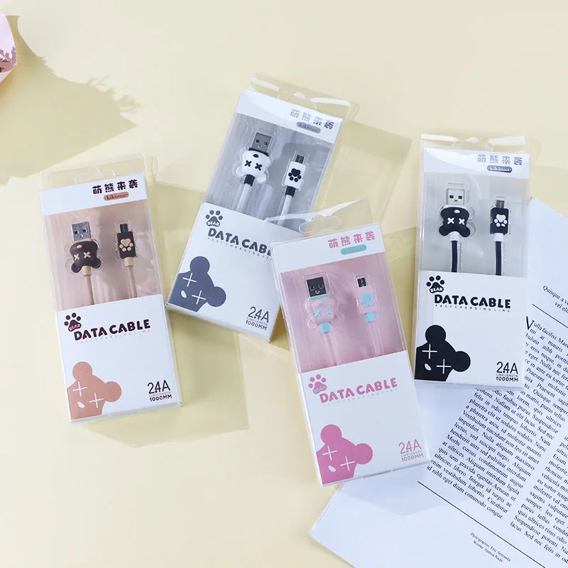 Кабель Micro USB 2 4 А провод для быстрой зарядки линия мобильного телефона USB-адаптер