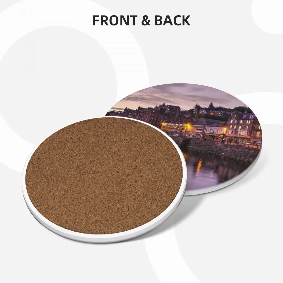 Керамические подставки Oban Dusk (4 шт.)