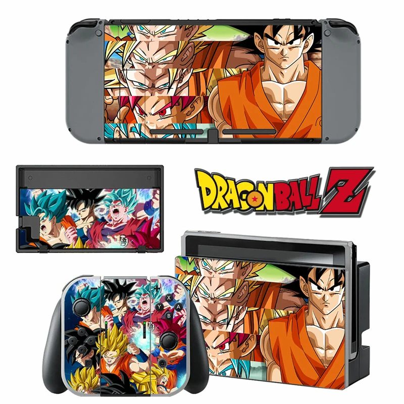 Наклейка-переключатель Драконий жемчуг Гоку мультяшная Защитная Наклейка для