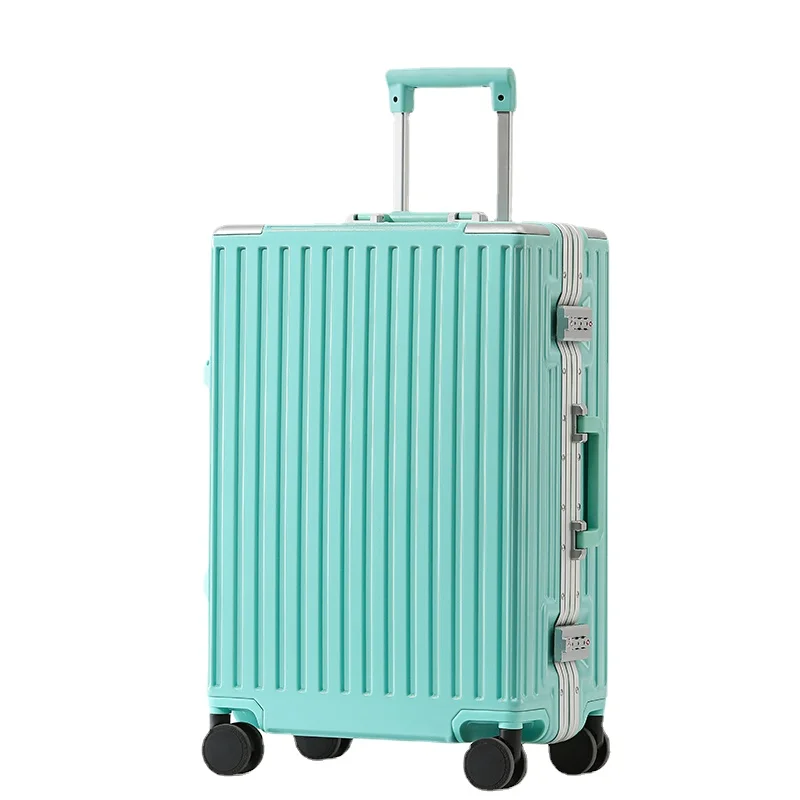 Чемодан женский компактный чемодан с алюминиевой рамой 20 сумок для посадки