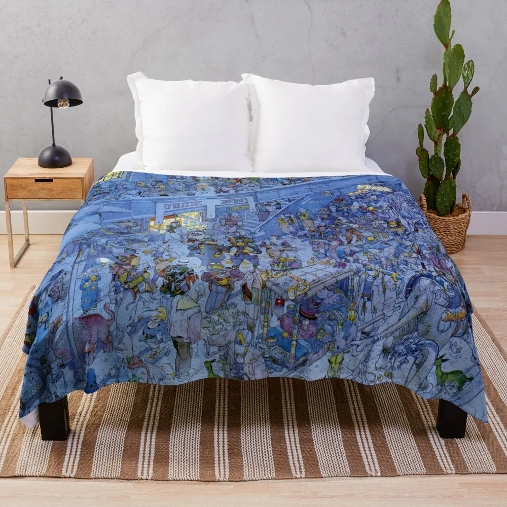 Одеяло Жан Жирау одеяла украшения для диванов пикника