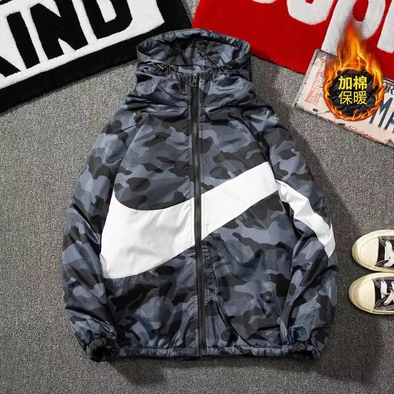 2021 New Men's Cotton-padded Jacket Winter Thick And Warm Male Jacket Korean Style Trendy Cotton Clothing Large Size Coat