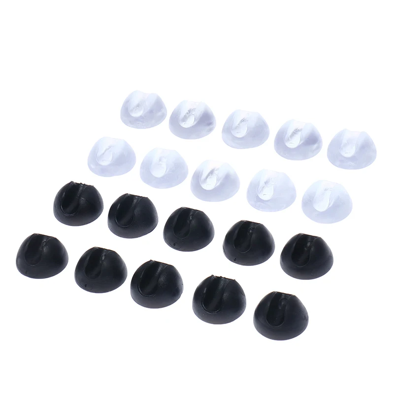 

10PCS Hairpin Leg Protector Black Furniture Feet Pads Non Slip Floor Protectors Table Leg Caps Chair Feet Covers Protective Tip