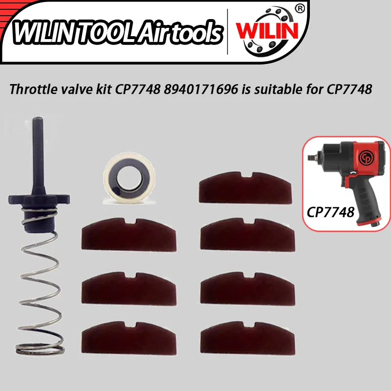 Пневматический CP7748 8940171696 комплект дроссельного клапана с лезвием ротора 8950221419 лопастей ключ для 1/2 