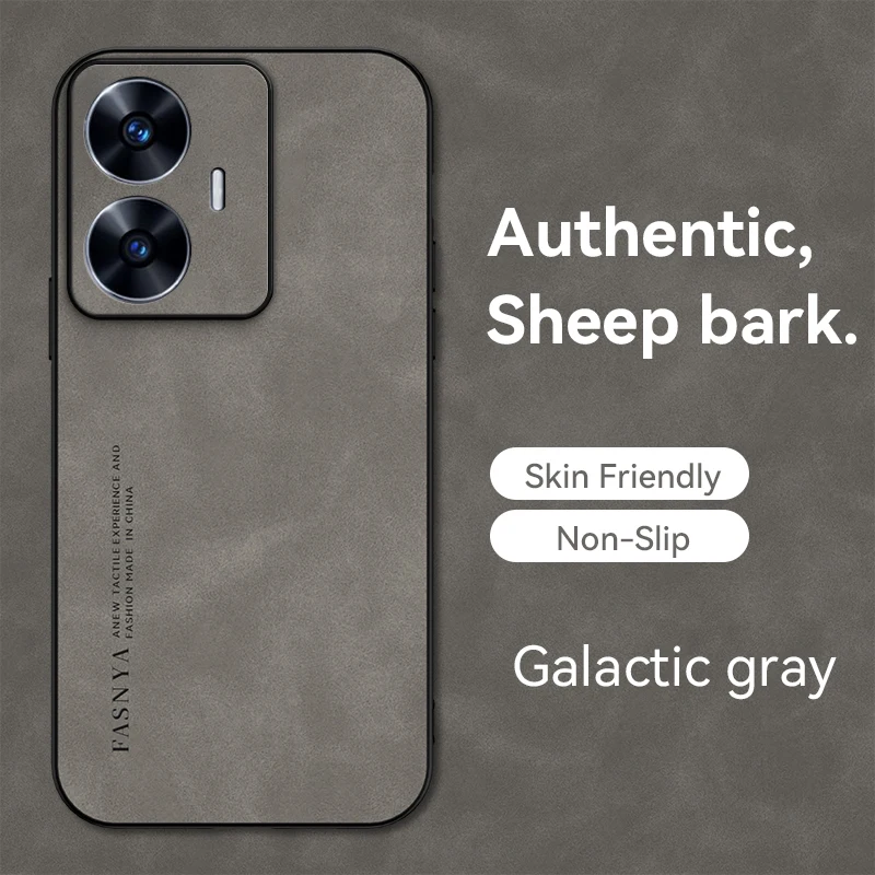 

Luxury Soft Cortex Phone Case For Realme C55 C35 C31 C21Y GT Neo 5 3 2 Shockproor Bumper Cover For Realme 10 Pro+ 5G 9 8 Pro 10