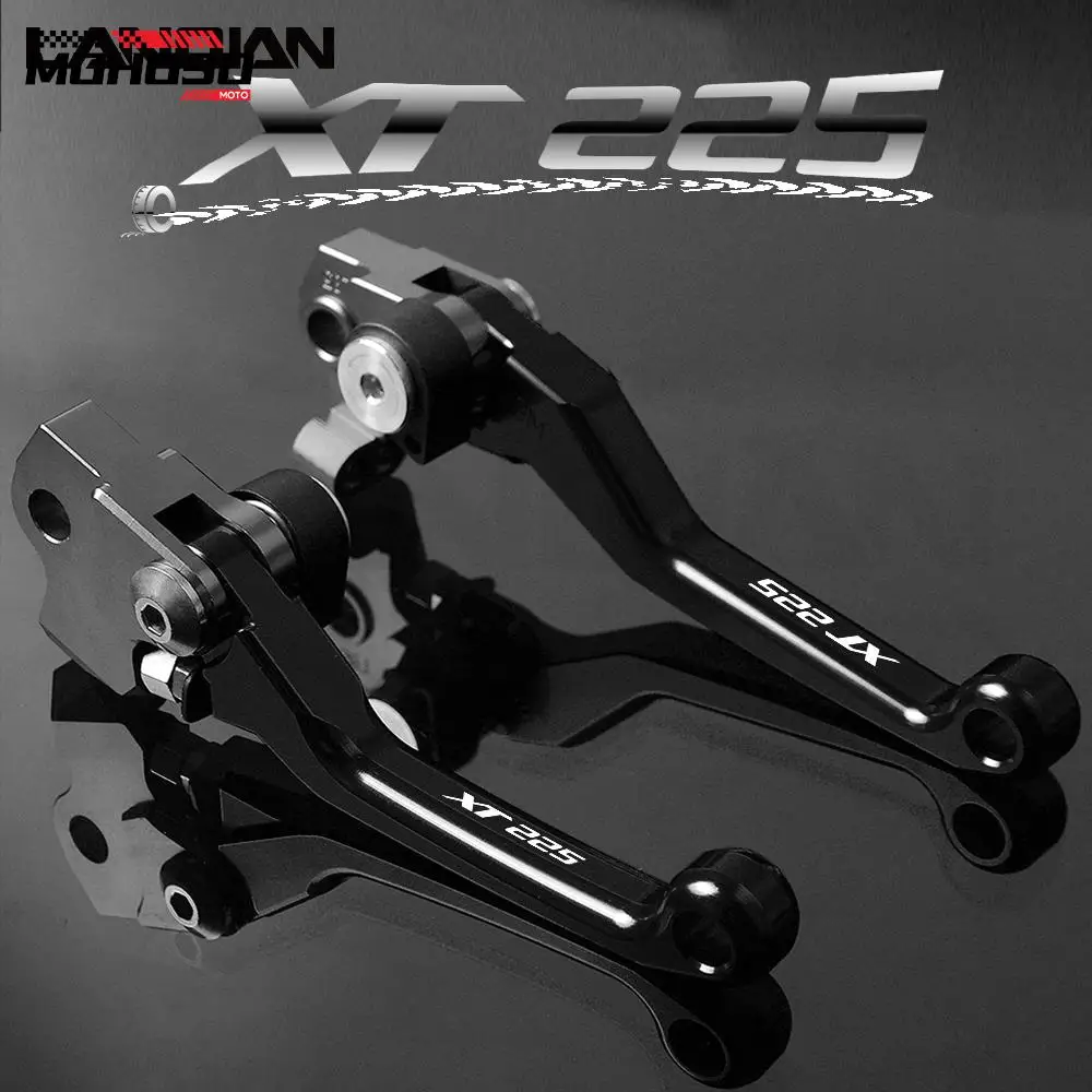 

XT225 Brake Clutch Lever Dirt Pit Bike Brake Clutch Levers Grips For Yamaha XT225 XT 225 1987-2010 2006 2007 2008 2009 Parts