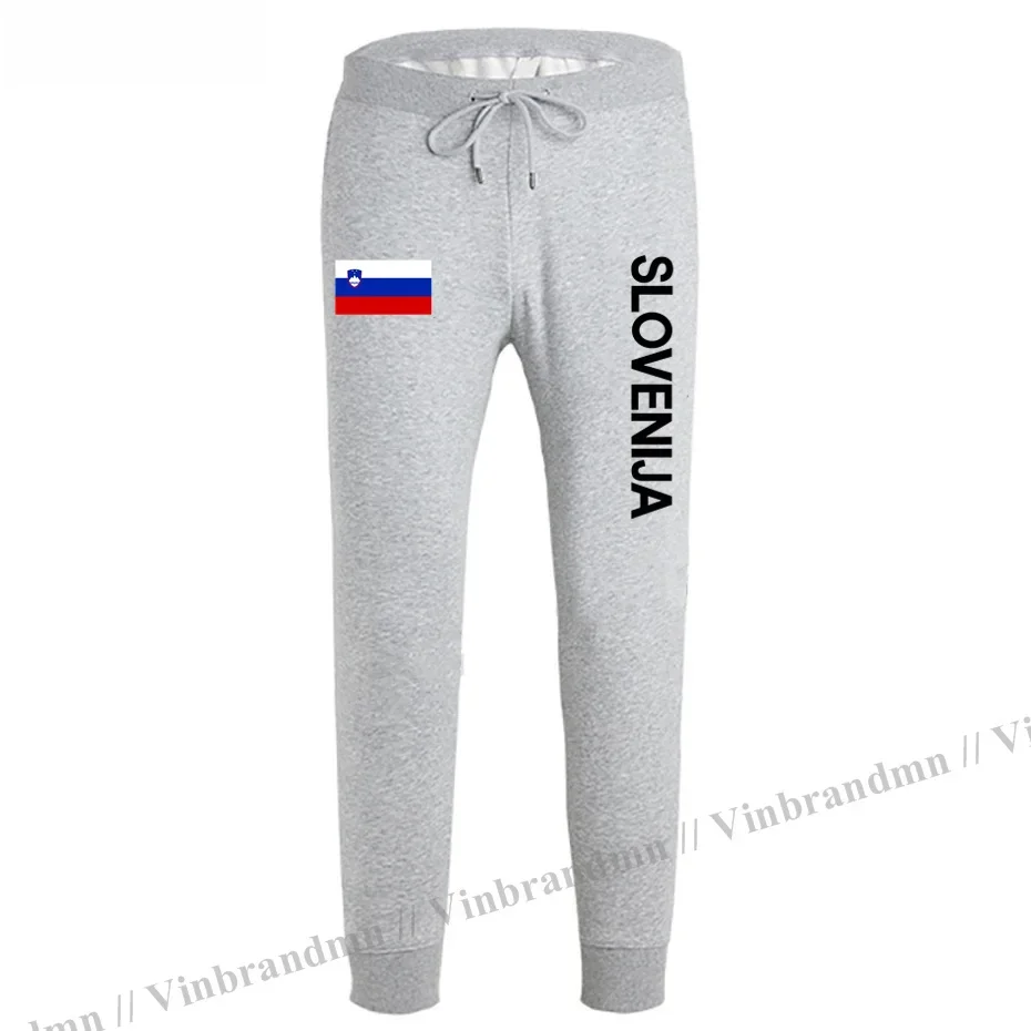 Словаenia Slovene SVN Selbst SI Мужские брюки Джоггеры Комбинезон Спортивные штаны Трек Пот