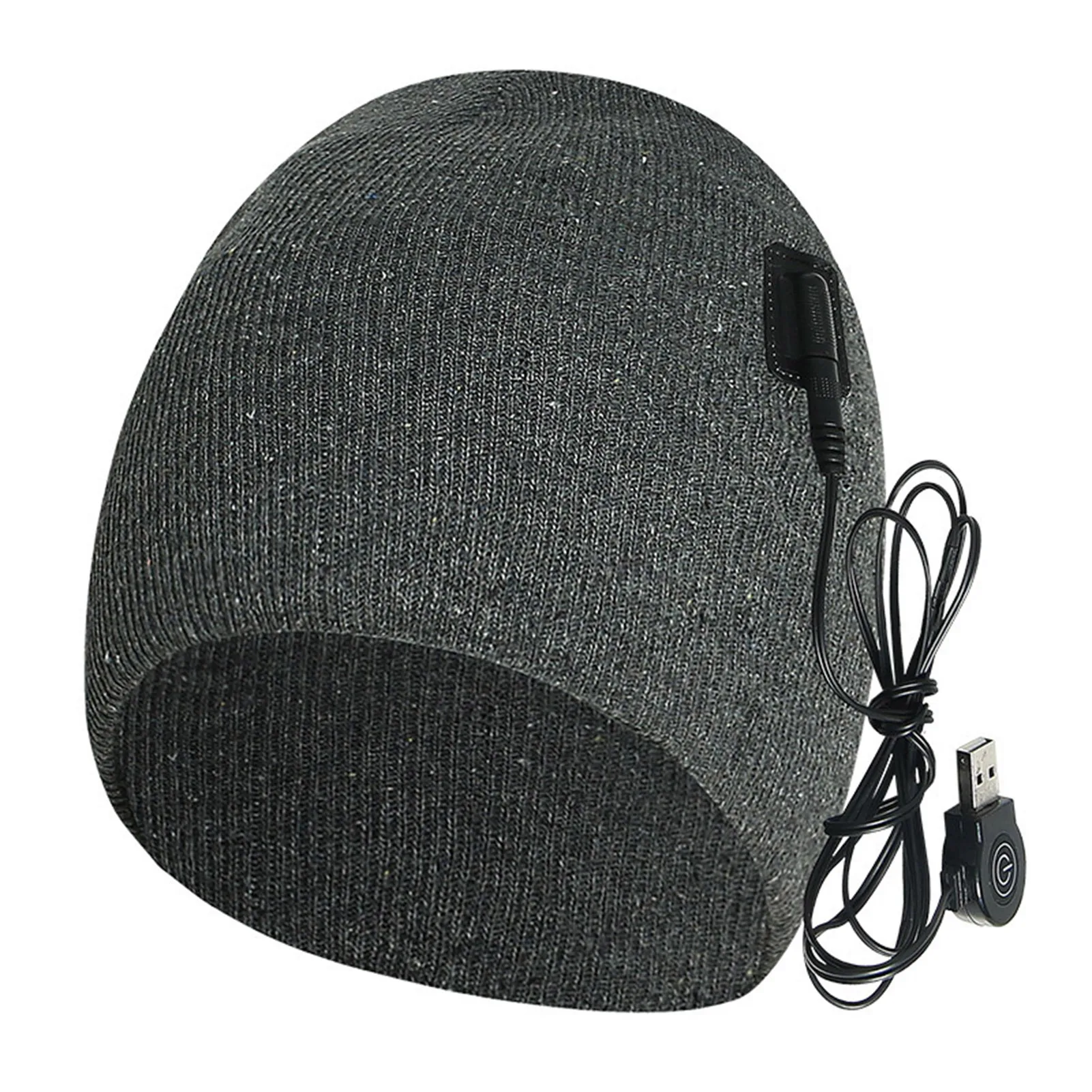 

Winter Heated Cap for Men Women Carbon Fiber Heating Thermal Beanies for Outdoor Fishing Trip Dating Shopping
