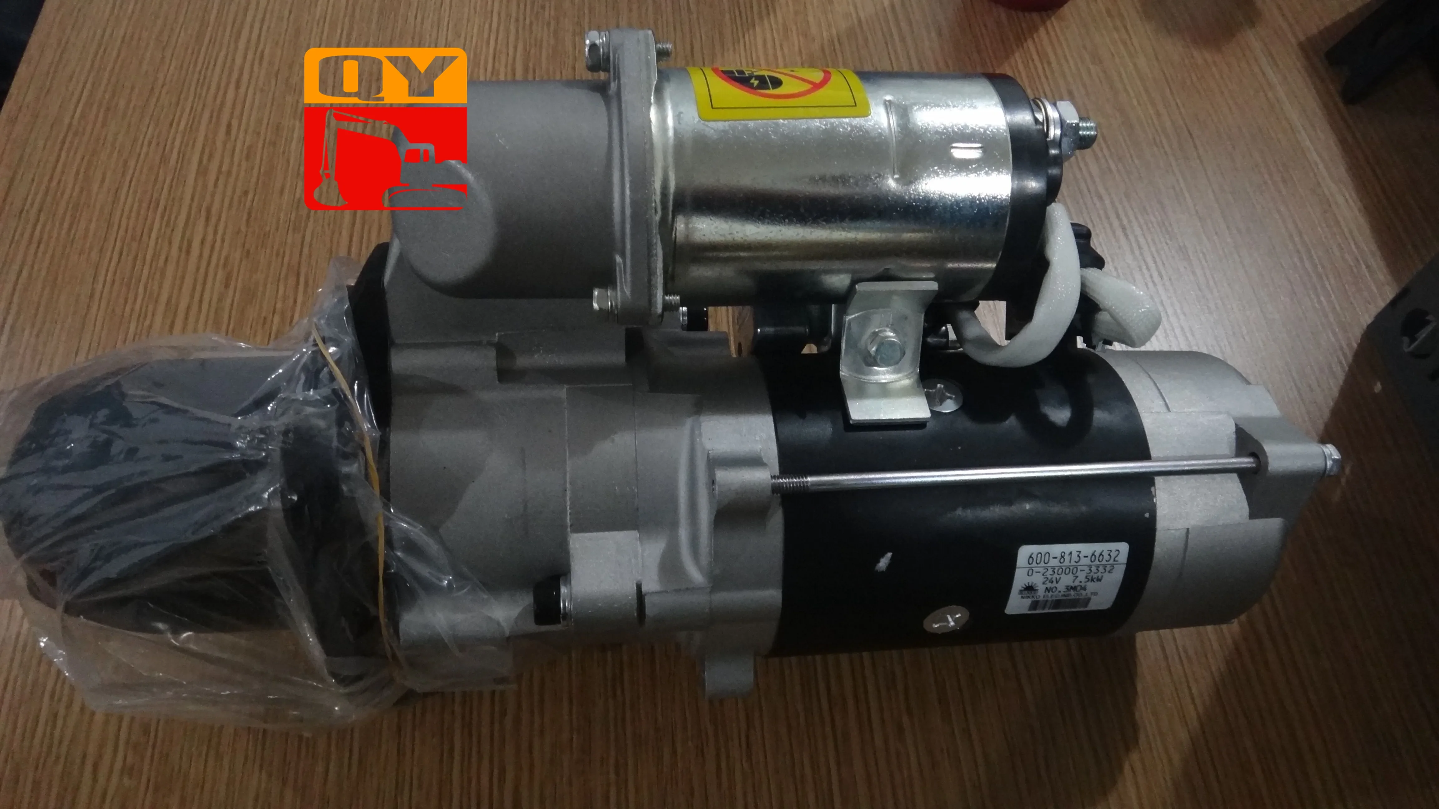 OEM пусковой двигатель 600-813-6632 6007136632 Стартовый подходит для SA6D125 SA6D105 SA6D110 pc400-8
