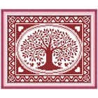Набор для вышивки овальным деревом счастья, рукоделие, холст, хлопок, шелк, CXC, 18 карат, 14 карат, 11 карат, наборы для вышивки крестом