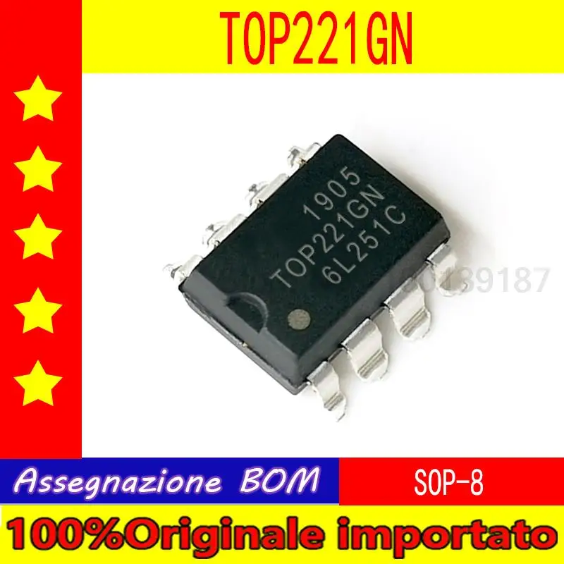 

100% Оригинальный импортный 10 шт./лот TOP221GN TOP222GN TOP223GN TOP224GN SOP-8 TOP221PN TOP222PN TOP223PN TOP224PN DIP-8
